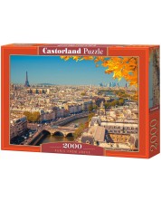 Slagalica Castorland od 2000 dijelova - Pariz iz ptičje perspektive -1