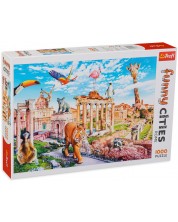 Puzzle Trefl od 1000 dijelova - Divlji Rim