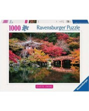 Slagalica Ravensburger od 1000 dijelova - Japanski vrtovi Daigo-ji u Kyotu