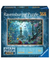 Slagalica Ravensburger od 368 dijelova - Podvodno kraljevstvo -1