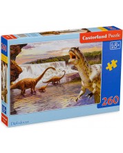 Puzzle Castorland od 260 dijelova - Dinosauri