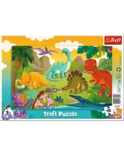 Puzzle Trefl od 15 dijelova - Dinosauri