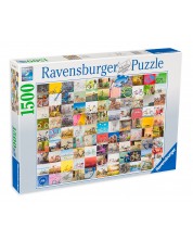 Slagalica Ravensburger od 1500 dijelova - Bicikli