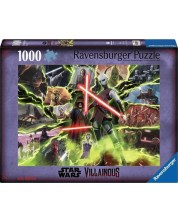 Slagalica Ravensburger od 1000 dijelova - Zlikovci iz Ratova zvijezda: Asajj Ventress