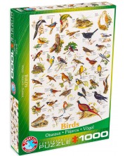 Slagalica Eurographics od 1000 dijelova – Ptice u poljima i vrtovima