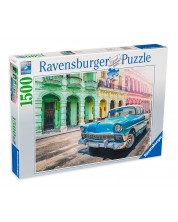 Slagalica Ravensburger od 1500 dijelova - Auto na Kubi