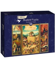 Puzzle Bluebird od 1000 dijelova - Kola sa sijenom 