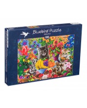 Slagalica Bluebird od 1000 dijelova - Zabava s mačićima