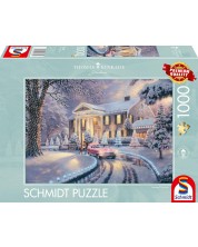 Slagalica Schmidt od 1000 dijelova - Graceland Božić -1