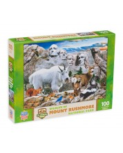 Slagalica Master Pieces od 100 dijelova - Mount Rushmore -1