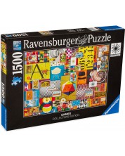 Slagalica Ravensburger od 1500 dijelova - Kartice u boji