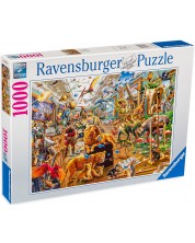 Slagalica Ravensburger od 1000 dijelova - Kaos u galeriji