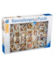 Slagalica Ravensburger od 5000 dijelova - Sikstinska kapela