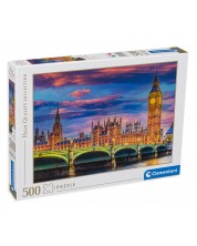 Slagalica Clementoni od 500 dijelova - Parlament u Londonu -1