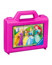 Slagalica s kockama Ravensburger od 6 dijelova - Disney princeze