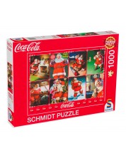 Slagalica Schmidt od 1000 dijelova - Djed Mraz i Coca Cola