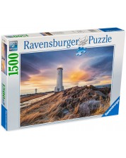 Slagalica Ravensburger od 1500 dijelova - Svjetionik u Akranesu