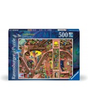 Slagalica Ravensburger od  500 dijelova - Luda biblioteka