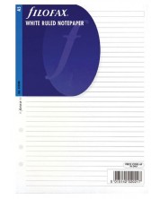 Listovi za organizator Filofax A5 - Бели линирани листове