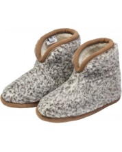 Papuče Primo Home - Coral, 100% merino vuna, sive -1