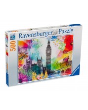 Slagalica Ravensburger od 500 dijelova - Pozdrav iz Londona