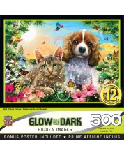 Puzzle Master Pieces od 500 dijelova - Best Friends Forever 500  Glow