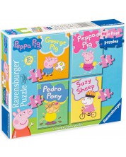 Slagalica Ravensburger 4 u 1 - Peppa Pig -1