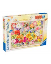 Slagalica Ravensburger od 1000 dijelova - Cvijeće