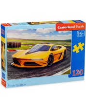 Puzzle Castorland od 120 dijelova - Sportski automobil 