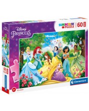 Slagalica Clementoni od 60 dijelova - Disney princeze