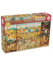 Slagalica Educa od 9000 dijelova - Vrt zemaljskih užitaka, Hieronymus Bosch