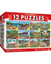 Puzzle Master Pieces 12 u 1 - Prekrasni krajolici