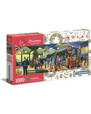 Panoramska slagalica Clementoni od 1000 dijelova - Božićni duh -1
