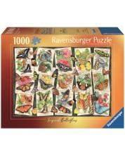 Slagalica Ravensburger od 1000 dijelova - Tropski leptiri -1