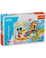 Puzzle Trefl od 60 dijelova - Mickey Mouse i prijatelji