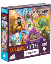 Slagalica Exploding Kittens od 1000 dijelova - Prsten u vremenu
