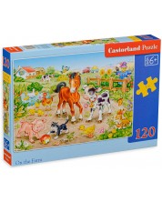 Puzzle Castorland od 120 dijelova - Na farmi