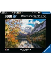 Slagalica Ravensburger od 1000 dijelova - Jezero Gosau