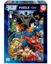 Slagalica Educa od 1000 dijelova - DC Comics: Liga pravde -1