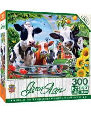 Puzzle Master Pieces od 300 XXL dijelova - Znatiželjne krave