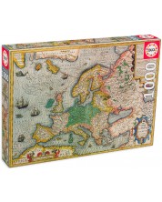 Slagalica Educa od 1000 dijelova - Karta Europe
