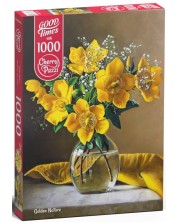 Slagalica Cherry Pazzi od 1000 dijelova - Žuto cvijeće -1