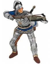 Figurica Papo The Medieval Era – Strijelac sa samostrelom, u plavom oklopu  -1