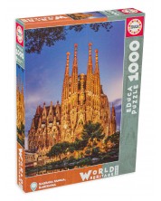 Slagalica Educa od 1000 dijelova - Sagrada Familia, Barcelona