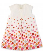 Pamučna haljina za bebe Sterntaler - na točkice, 86 cm, 12-18 mjeseci