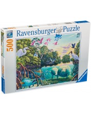 Slagalica Ravensburger od 500 dijelova - Raj