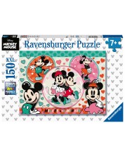 Slagalica Ravensburger od 150 dijelova XXL - Mickey Mouse i Minnie Mouse