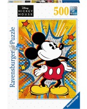 Slagalica Ravensburger od 500 dijelova - Mickey Mouse