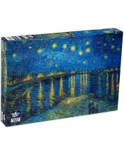 Slagalica Black Sea od 500 dijelova - Zvjezdana noć nad Rhonom, Vincent van Gogh