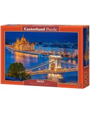 Slagalica Castorland od 500 dijelova - Budimpešta noću